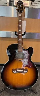 Epiphone - J-200 EC Studio Acoustic/Electric - Vintage Sunburst